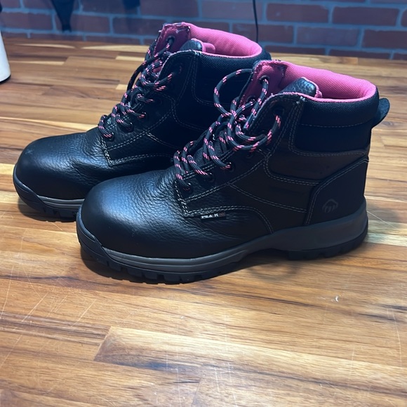 PIPER WATERPROOF COMPOSITE-TOE 6" WORK BOOT, BLACK - Picture 8 of 10